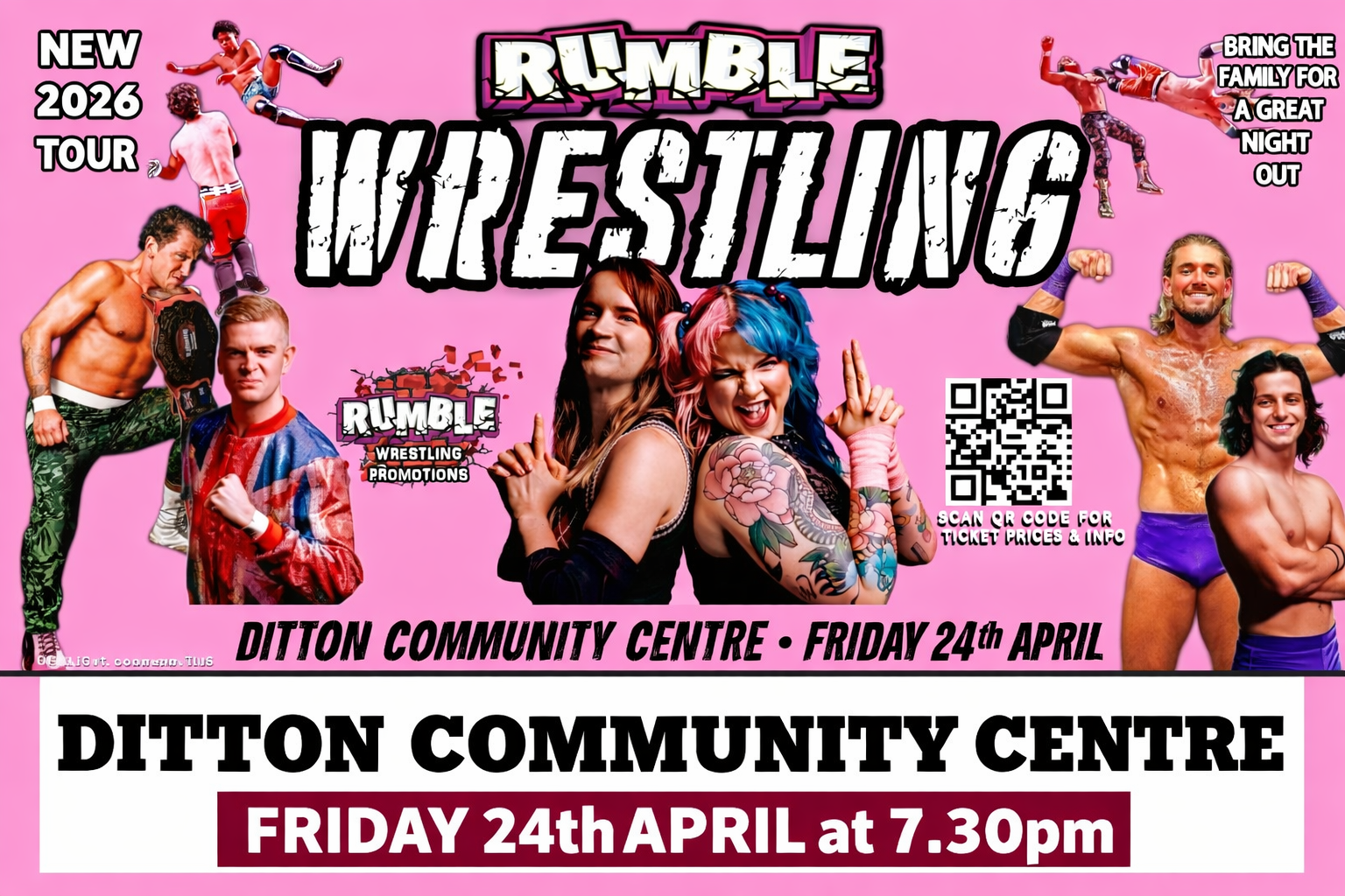 Rumble Wrestling comes to Ditton 